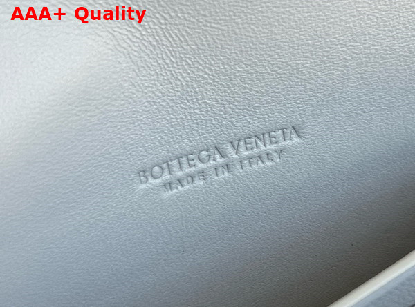Bottega Veneta Andiamo Clutch in Sterling Intrecciato Leather Replica