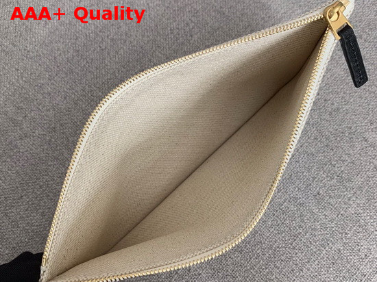 Bottega Veneta Arco Tote in Maxi Intrecciato Canvas Natural Nero Replica