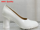 Bottega Veneta Atomic Pump in White Leather Replica