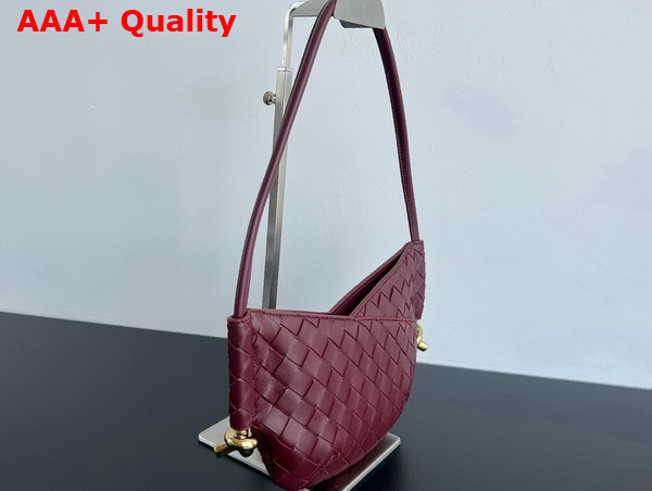 Bottega Veneta Baby Solstice Barolo Intrecciato Leather Replica