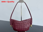 Bottega Veneta Baby Solstice Barolo Intrecciato Leather Replica
