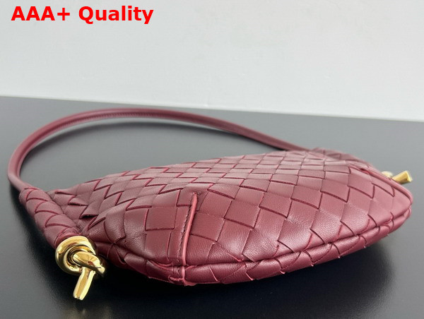 Bottega Veneta Baby Solstice Barolo Intrecciato Leather Replica
