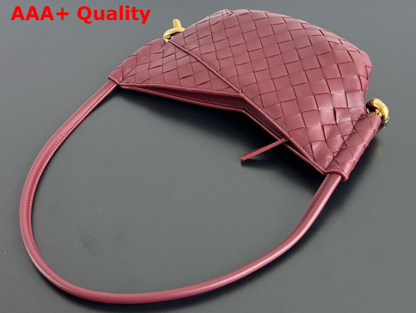 Bottega Veneta Baby Solstice Barolo Intrecciato Leather Replica