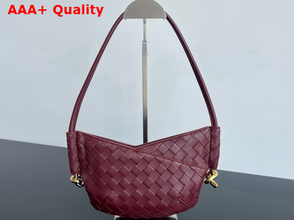 Bottega Veneta Baby Solstice Barolo Intrecciato Leather Replica