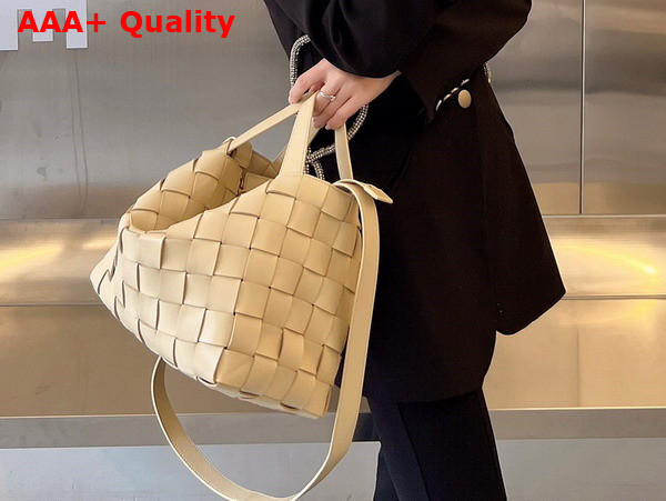 Bottega Veneta Bowling Cassette Porridge Intreccio Leather Replica