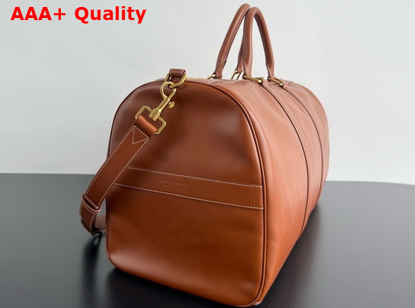 Bottega Veneta Cabin Duffle in Light Wood Calf Leather Replica