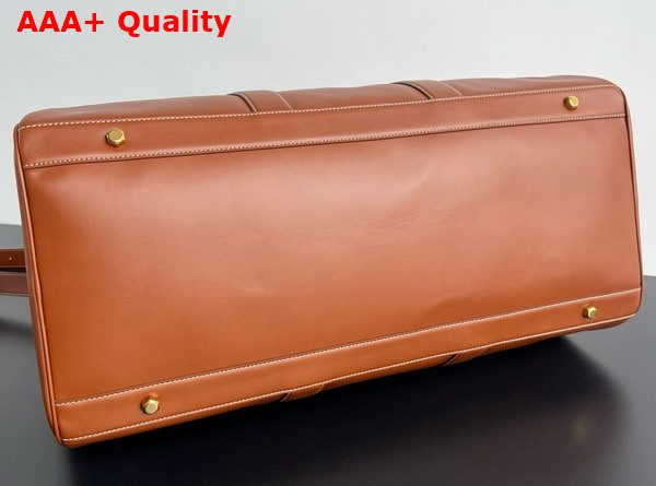 Bottega Veneta Cabin Duffle in Light Wood Calf Leather Replica