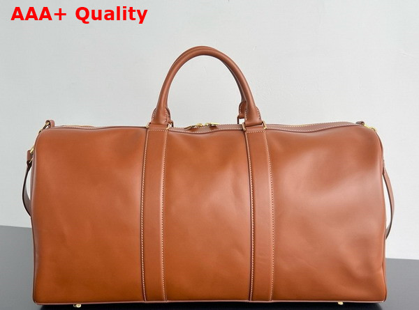 Bottega Veneta Cabin Duffle in Light Wood Calf Leather Replica