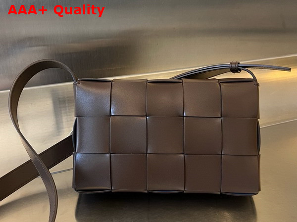 Bottega Veneta Cassette Cross Body Bag in Fondant and Blue Calfskin Replica