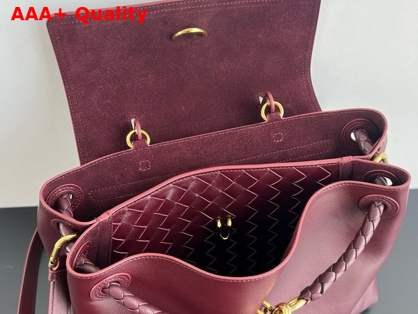 Bottega Veneta Ciao Ciao Top Handle Bag in Barolo Silky Calf Leather Replica