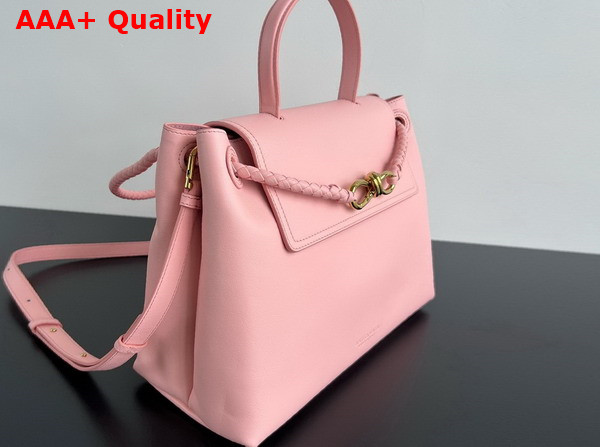 Bottega Veneta Ciao Ciao Top Handle Bag in Rose Silky Calf Leather Replica