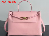 Bottega Veneta Ciao Ciao Top Handle Bag in Rose Silky Calf Leather Replica