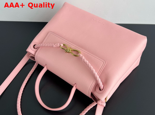 Bottega Veneta Ciao Ciao Top Handle Bag in Rose Silky Calf Leather Replica