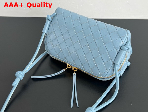 Bottega Veneta Concert Pouch Lunar Intrecciato Nappa Leather Pouch Replica