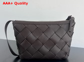 Bottega Veneta Diago Hobo Bag in Fondant Grained Intreccio Leather Replica