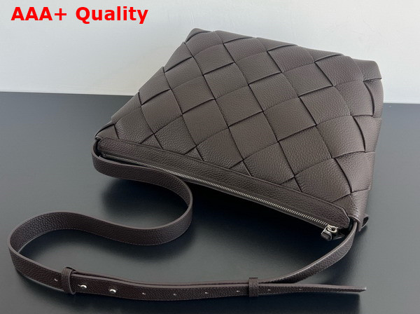 Bottega Veneta Diago Hobo Bag in Fondant Grained Intreccio Leather Replica