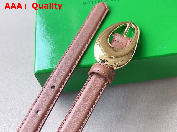 Bottega Veneta Drop Belt in Tan Leather Replica