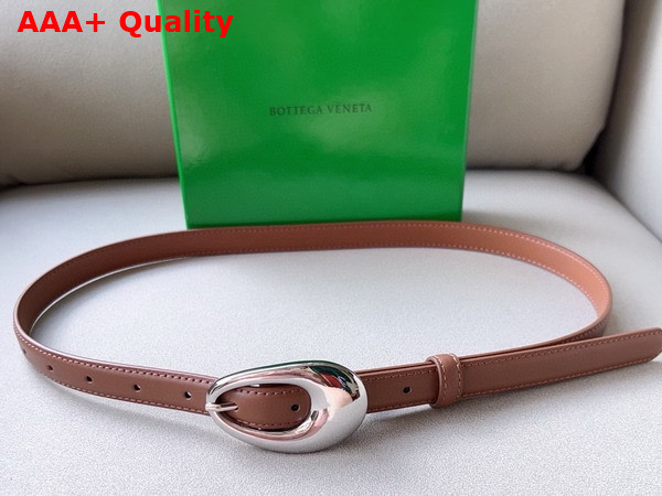 Bottega Veneta Drop Belt in Tan Leather Replica