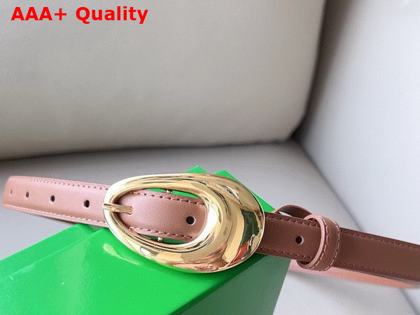 Bottega Veneta Drop Belt in Tan Leather Replica
