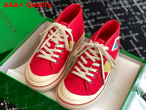 Bottega Veneta Eliot Sneaker Scarlet Tomato 827556 Replica