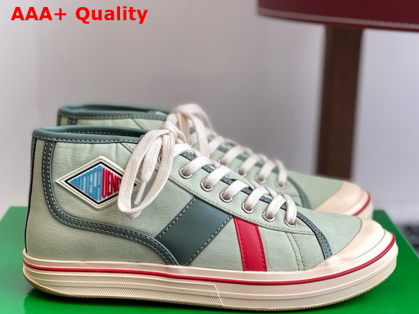 Bottega Veneta Eliot Sneaker White Jade Aloe 827556 Replica