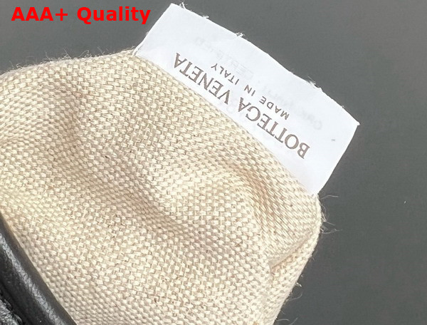 Bottega Veneta Gemelli Messenger Bag in Black Intrecciato Leather Replica