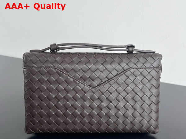 Bottega Veneta Knot Lock Cross Body Bag in Fondant Intrecciato Leather Replica