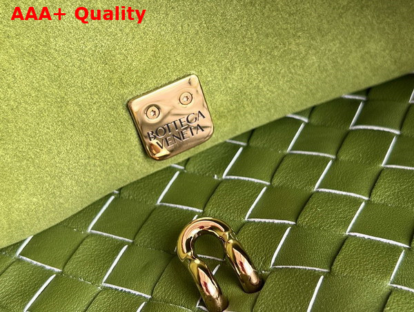 Bottega Veneta Large Ciao Ciao Matcha Silky Calf Leather Replica