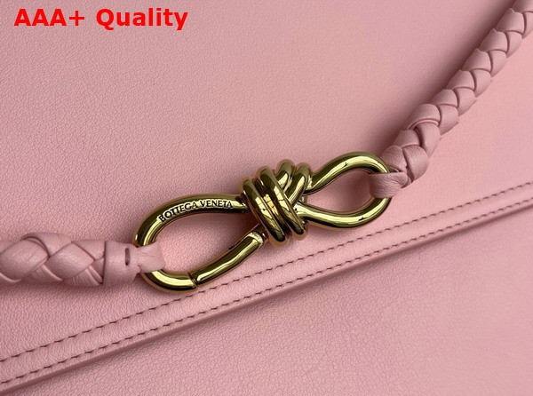 Bottega Veneta Large Ciao Ciao Top Handle Bag in Rose Silky Calf Leather Replica