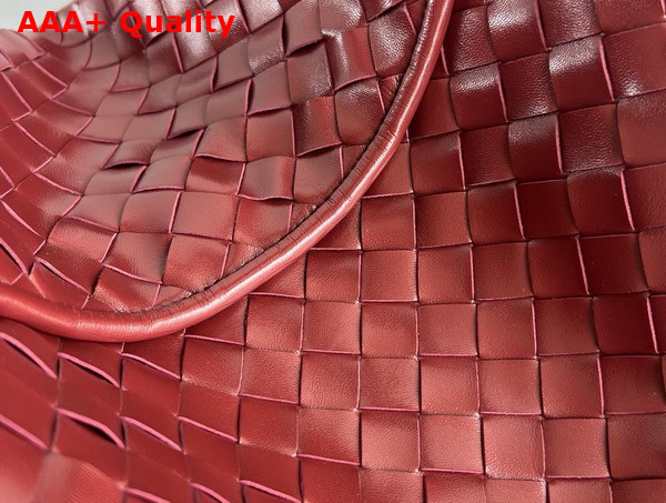 Bottega Veneta Large Hop Bag in Sapele Intrecciato Calf Leather Replica