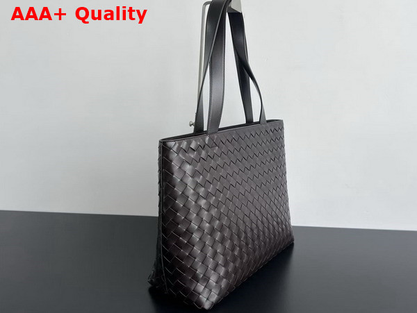 Bottega Veneta Large Intrecciato Zipped Tote Fondant 786666 Replica