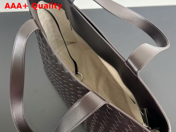 Bottega Veneta Large Intrecciato Zipped Tote Fondant 786666 Replica