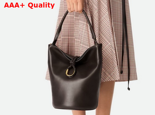 Bottega Veneta Liberta Bucket Bag in Fondant Smooth Calf Leather Replica