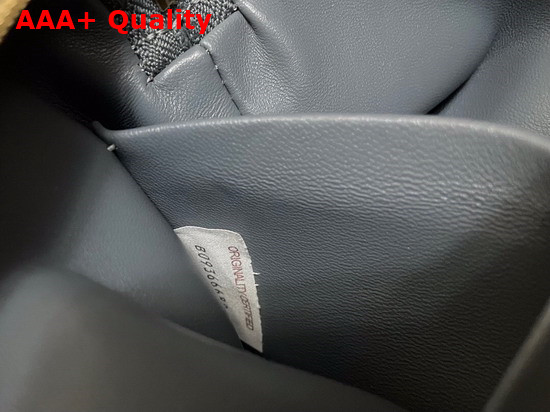 Bottega Veneta Loop Grey Mini Intrecciato Leather Cross Body Bag Replica