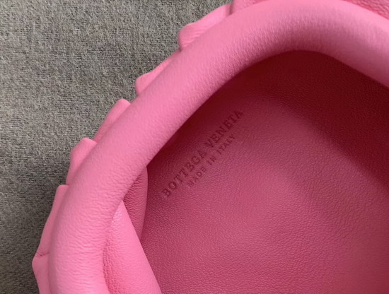 Bottega Veneta Mini Coin Purse in Rose Butter Calf Leather