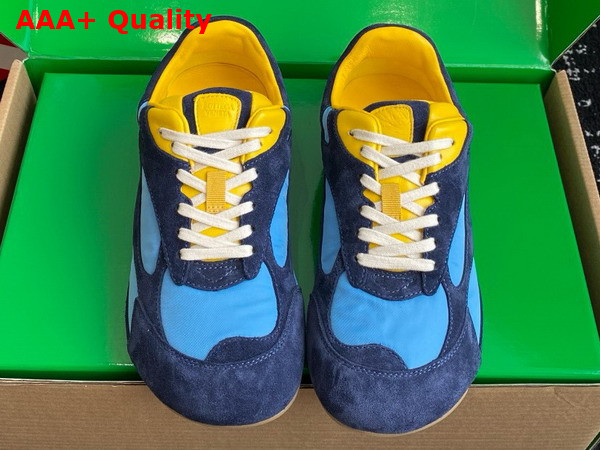 Bottega Veneta Orbit Flash Sneaker Abyss Ice Egg Yolk Replica