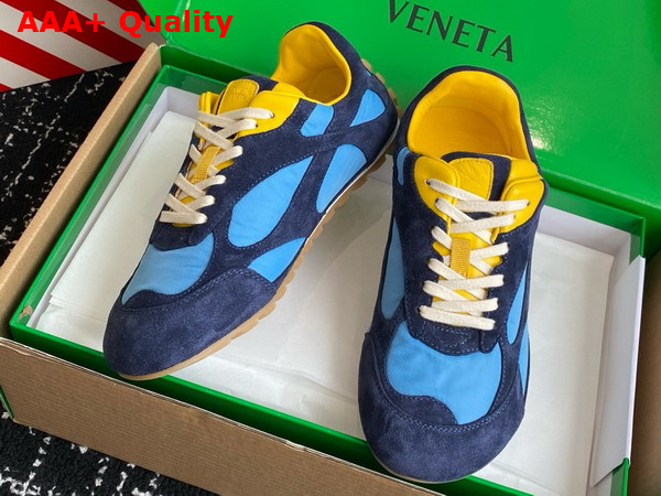 Bottega Veneta Orbit Flash Sneaker Abyss Ice Egg Yolk Replica