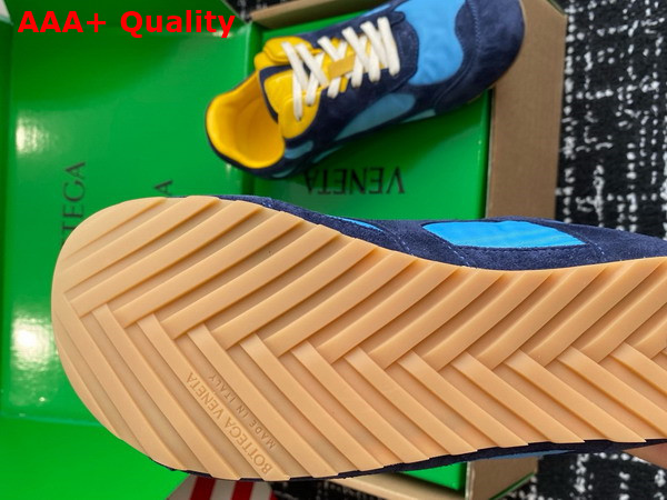 Bottega Veneta Orbit Flash Sneaker Abyss Ice Egg Yolk Replica