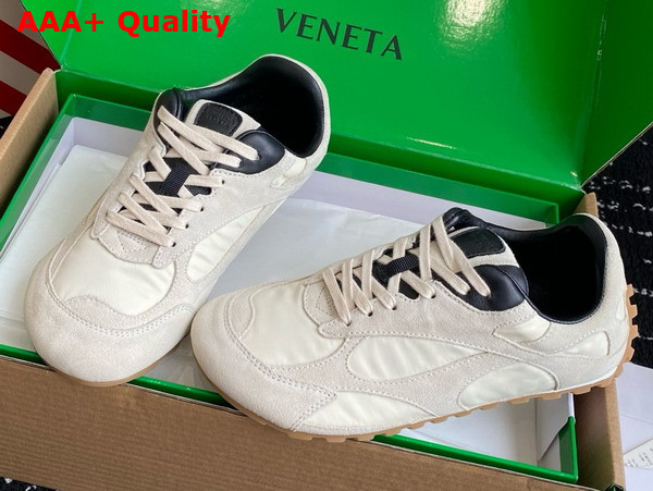 Bottega Veneta Orbit Flash Sneaker Sea Salt Black Replica