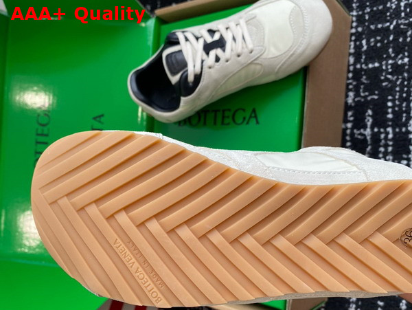 Bottega Veneta Orbit Flash Sneaker Sea Salt Black Replica