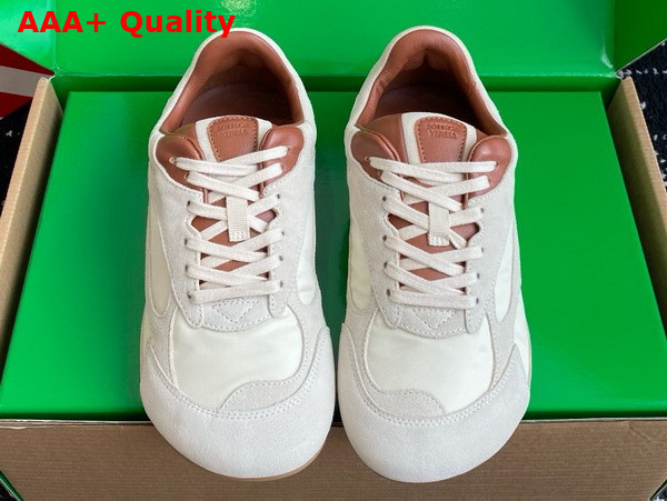 Bottega Veneta Orbit Flash Sneaker Sea Salt Caramel Replica