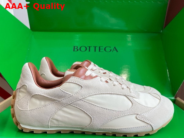 Bottega Veneta Orbit Flash Sneaker Sea Salt Caramel Replica