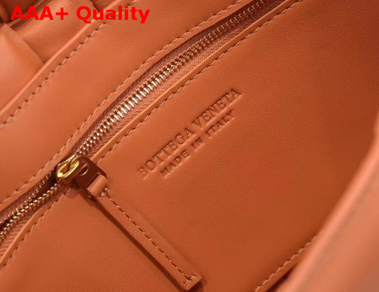 Bottega Veneta Padded Cassette Bag in Clay Lambskin Replica