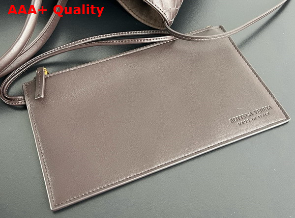 Bottega Veneta Pinacoteca Reversible Tote Bag in Fondant Intrecciato Silky Calf Leather Replica