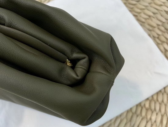 Bottega Veneta Pouch in Butter Calf Leather Mustard
