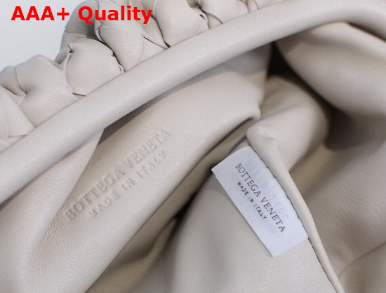 Bottega Veneta Pouch in Plaster Intrecciato Leather Replica