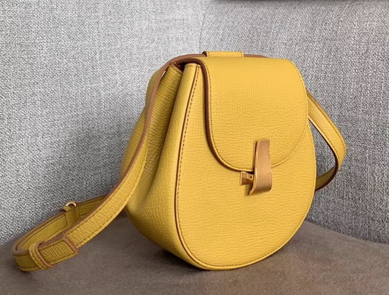 Bottega Veneta Rounded Belt Bag in Palmellato Butterscotch