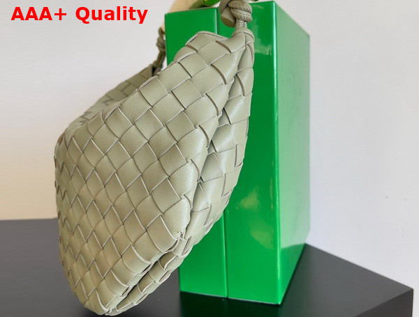 Bottega Veneta Sardine Bag in Travertine Intrecciato Leather Replica