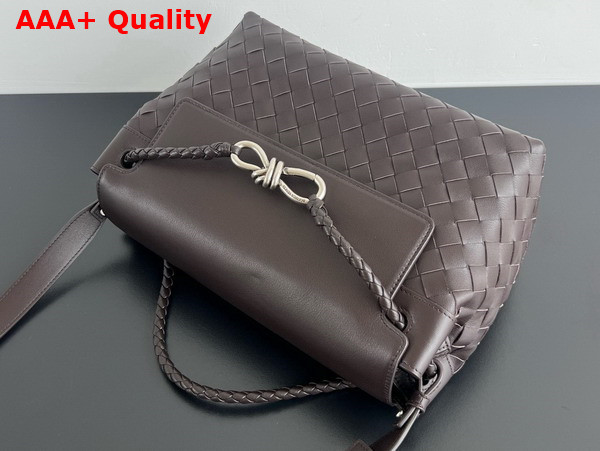 Bottega Veneta Small Andiamo Messenger Fondant Intrecciato Leather Replica