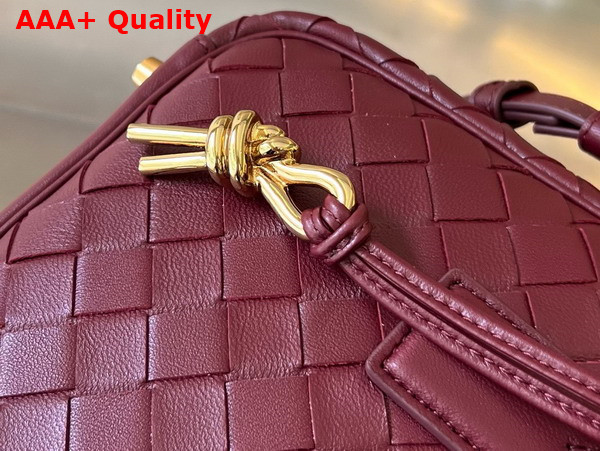 Bottega Veneta Small Getaway Top Handle Bag in Barolo Intrecciato Lambskin Replica